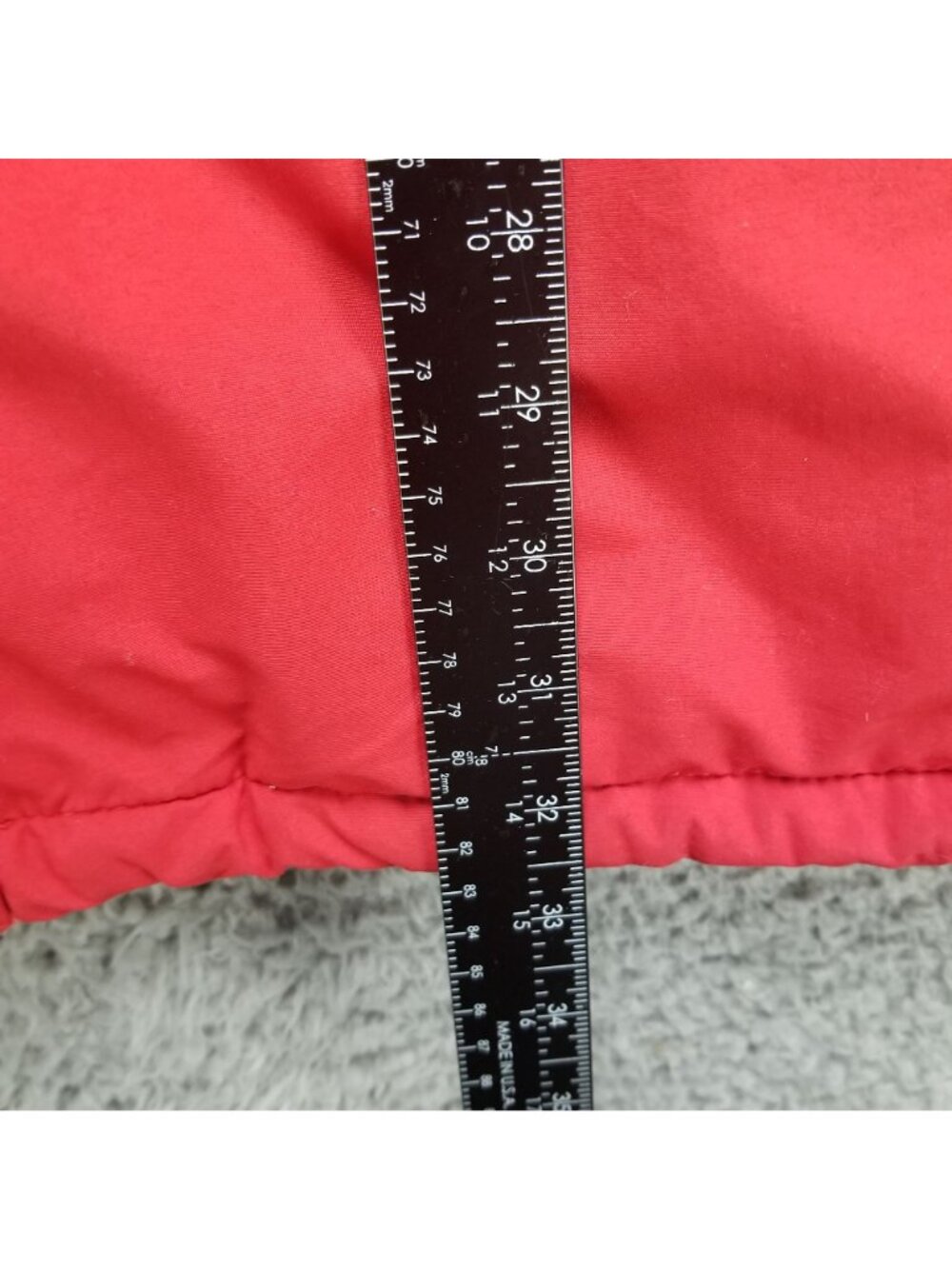 Patagonia Jacket Womens Large Red Anorak Insulated Parka Gorpcore *Read* - Picture 5 of 14